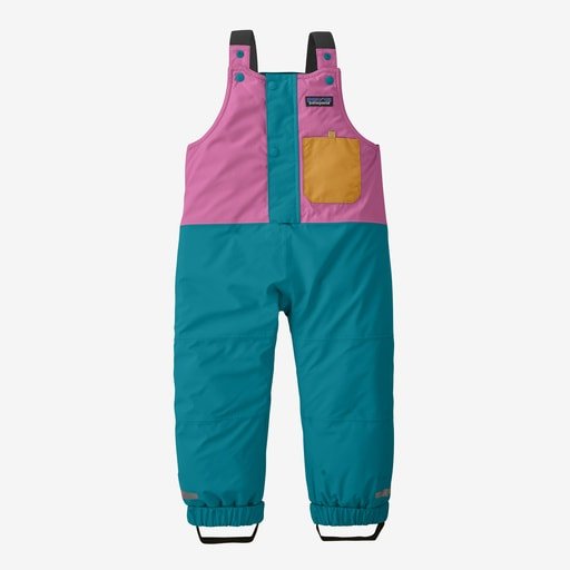 Patagonia Baby Snow Pile Bibs - Marble Pink - The Mini Branch