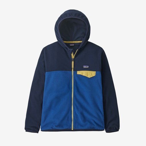 Patagonia Kid's Micro D Snap-T Jacket - Superior Blue - The Mini Branch