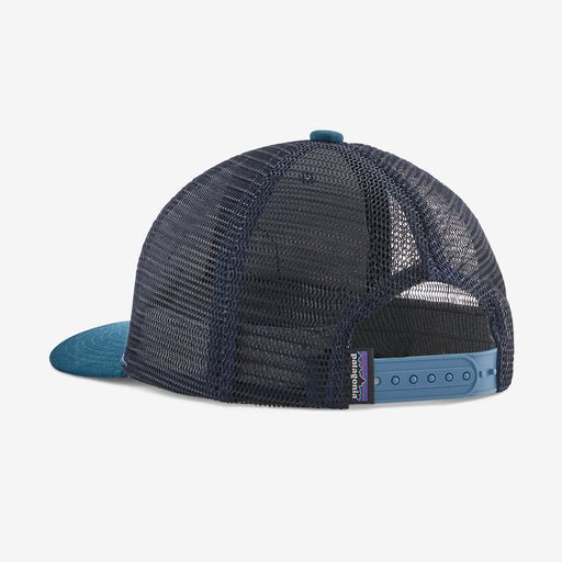 Patagonia Kid's Trucker Hat - Back for Good Bear: Pigeon Blue - The Mini Branch