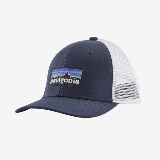 Patagonia Kid's Trucker Hat - P-6 Logo: Navy Blue - The Mini Branch