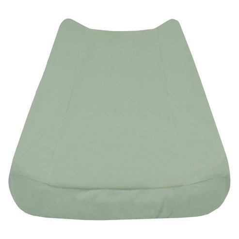 Perlimpinpin Bamboo Change Pad Cover - Moss Green - The Mini Branch
