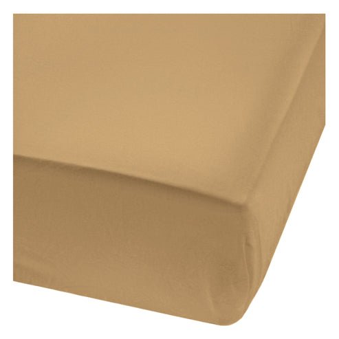 Perlimpinpin Bamboo Fitted Sheet - Honey - The Mini Branch