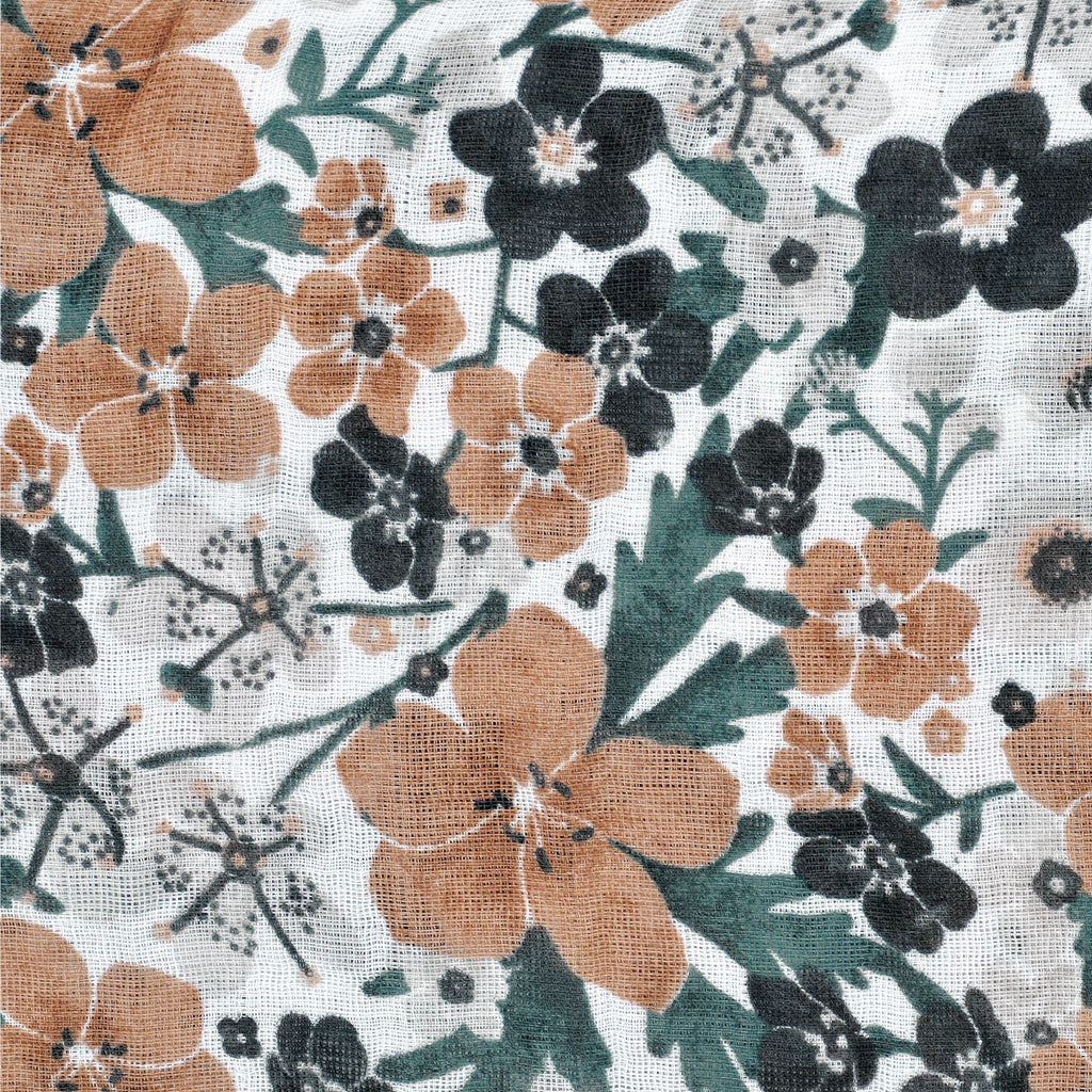 Perlimpinpin Cotton Muslin Swaddle - Bouquet - The Mini Branch