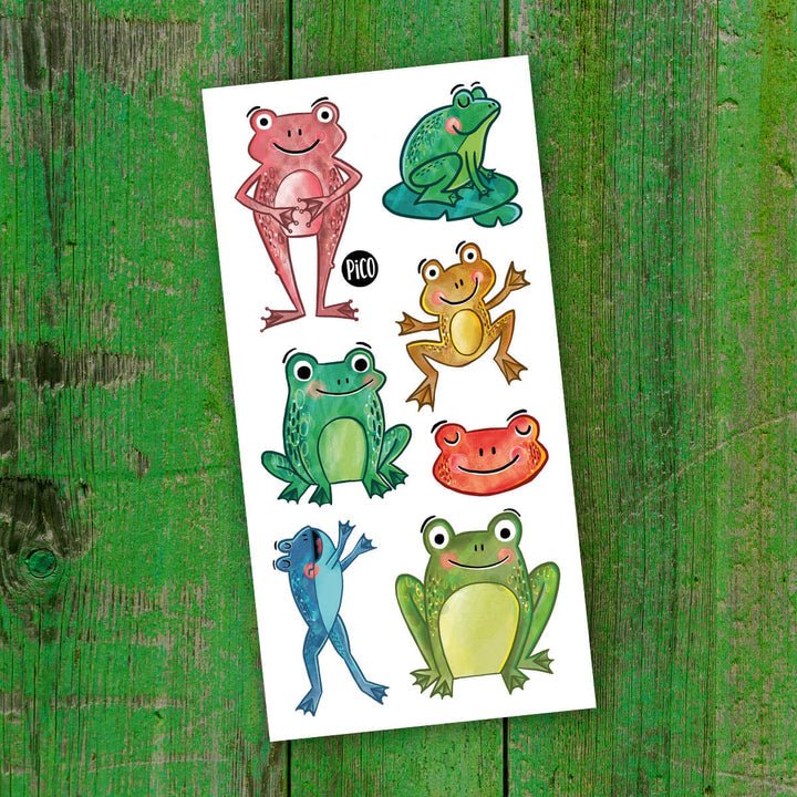 PiCO Temporary Tattoos - The Frog Choir - The Mini Branch