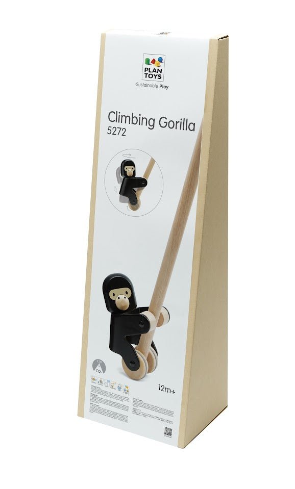 PlanToys Climbing Gorilla - The Mini Branch
