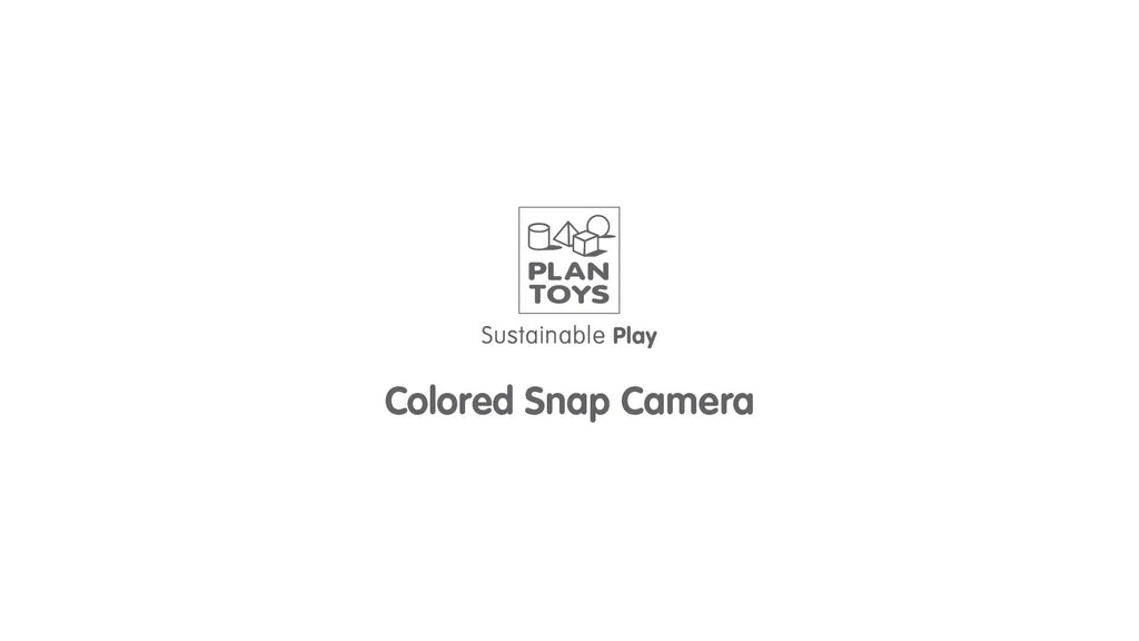 PlanToys Colored Snap Camera - The Mini Branch