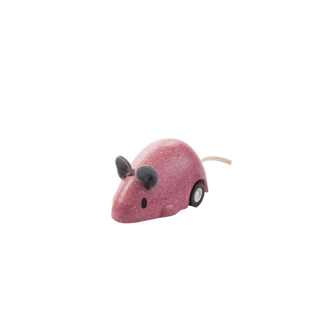 PlanToys Moving Mouse - Pink - The Mini Branch