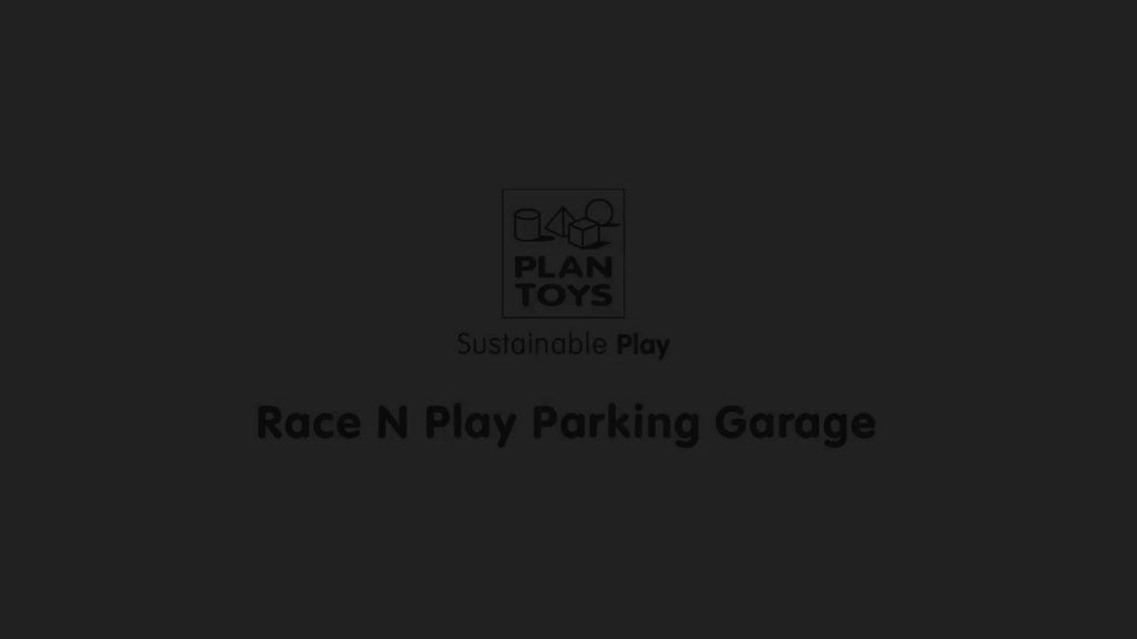 PlanToys Race N Play Parking Garage - The Mini Branch