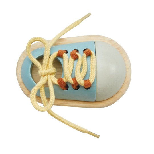 PlanToys Tie-Up Shoe - Orchard - The Mini Branch