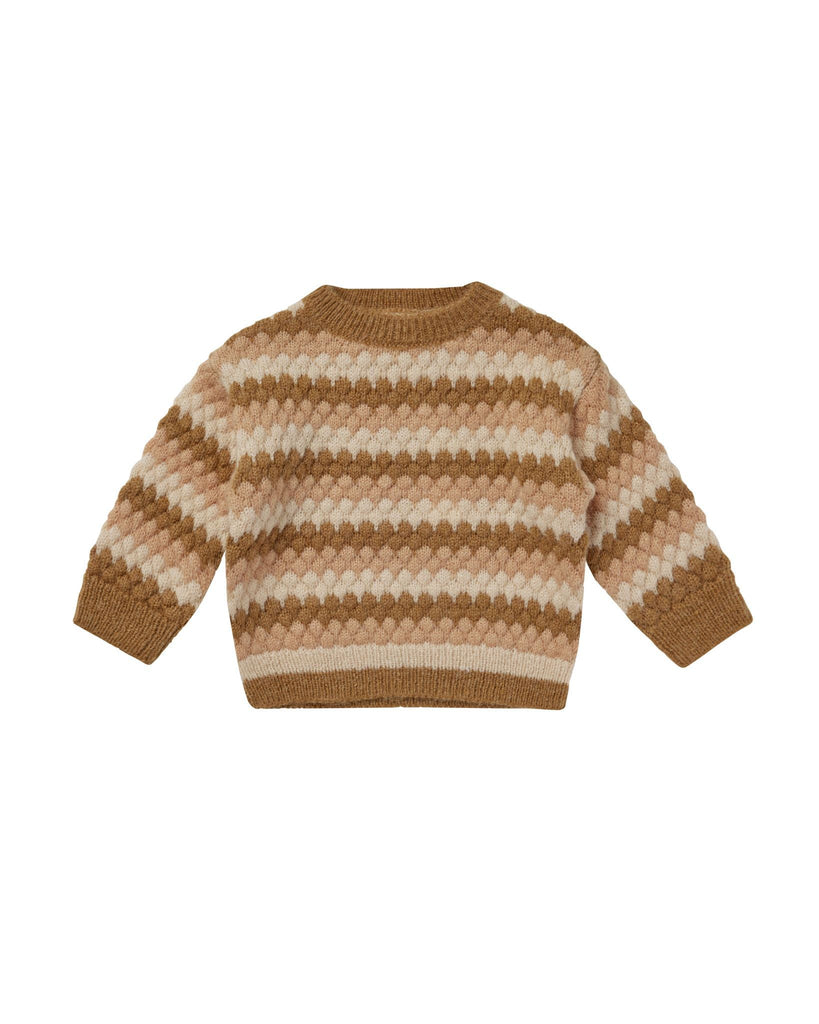 Rylee + Cru Aspen Sweater - Multi-Stripe - The Mini Branch