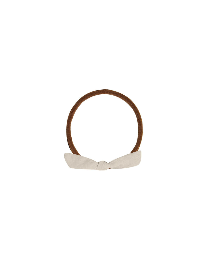 Rylee + Cru Little Knot Headband - Natural - The Mini Branch