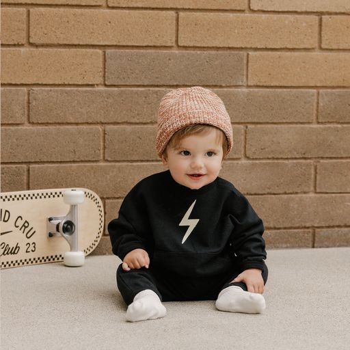 Rylee + Cru Relaxed Set - Black - The Mini Branch