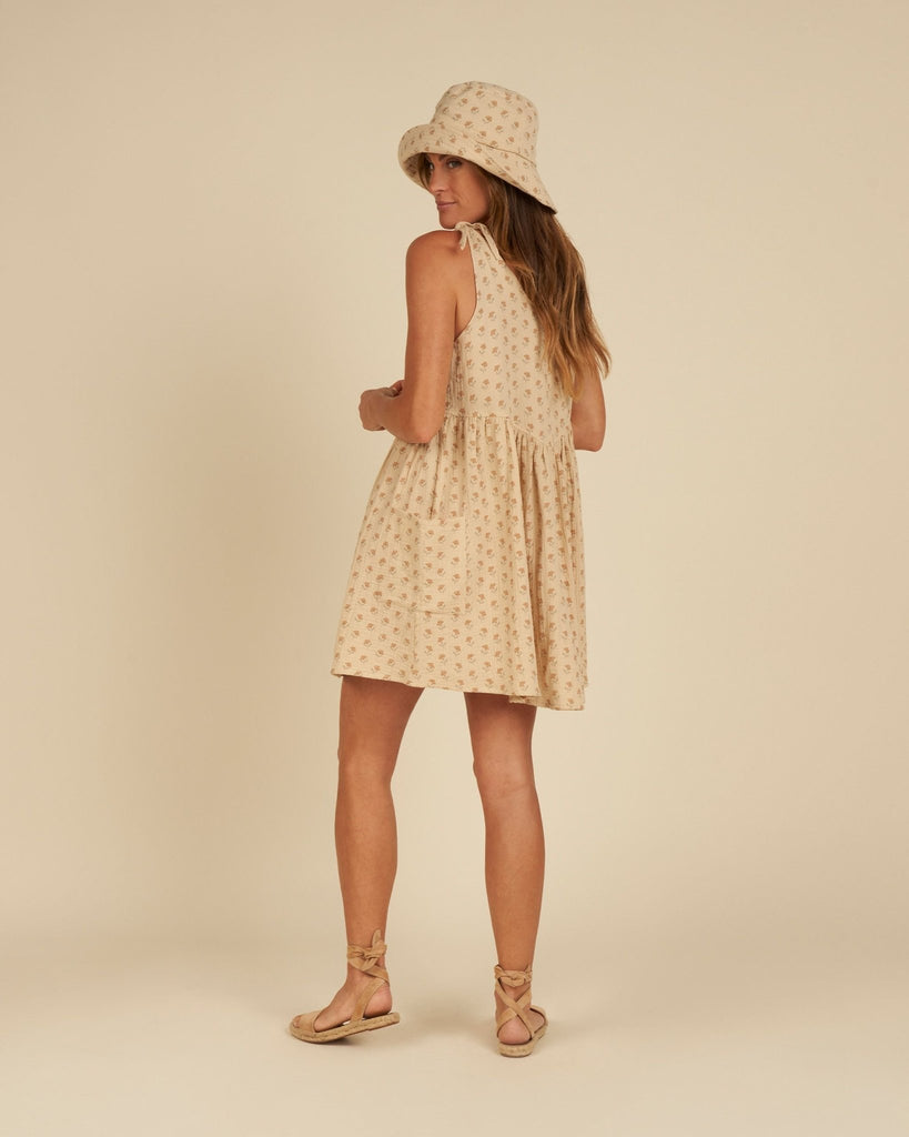 Rylee + Cru Women's Summer Dress - Vintage Fleur - Natural - The Mini Branch