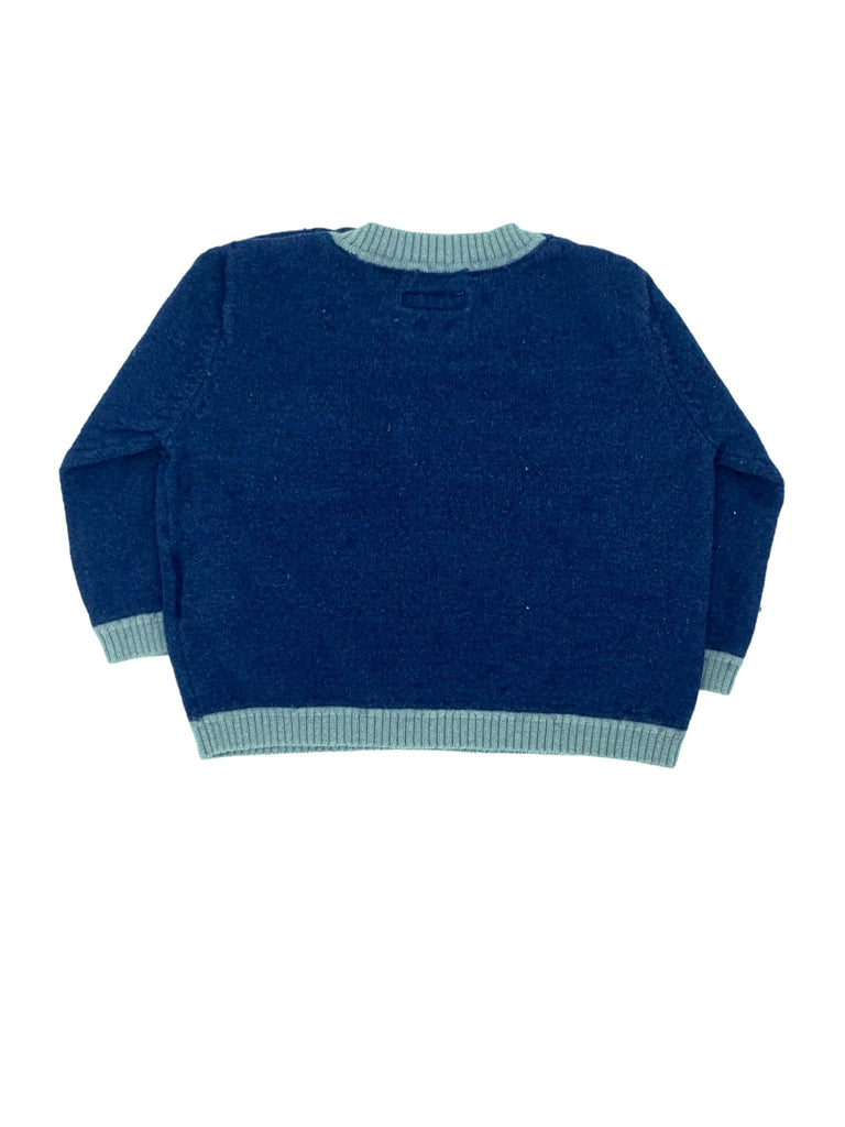 Sarabanda (ltd production) Sweater (6 months) - Blue - The Mini Branch