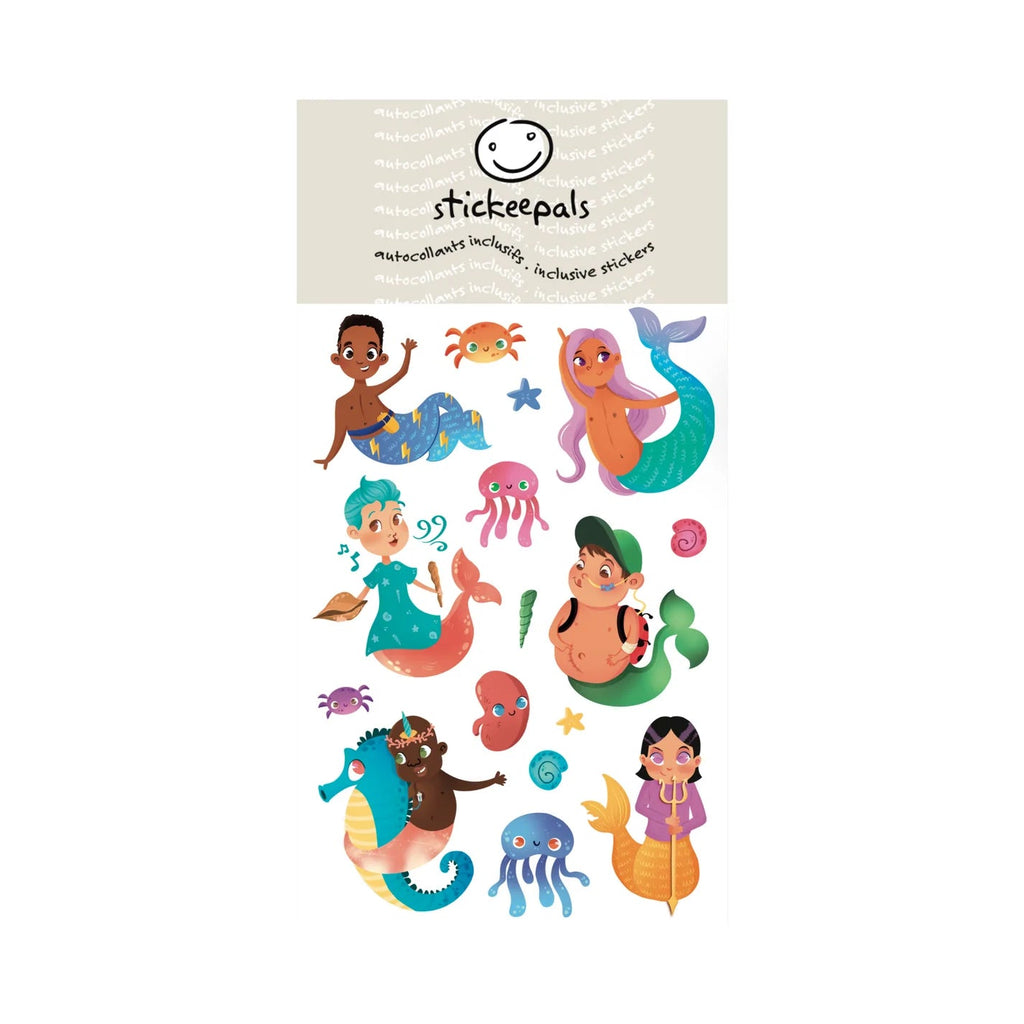 Stikeepals Sticker Collection - Mermaids - The Mini Branch