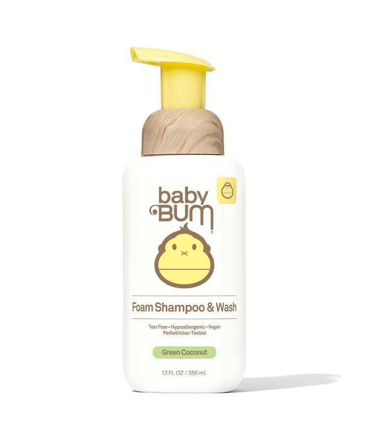 Sun Bum Baby Bum Foaming Shampoo & Wash - 12 fl oz/355mL - The Mini Branch